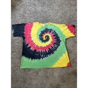 Anvil Tie-Dye Short Sleeved T-shirt Men's Size 3XL‎ Vintage Pre-owned
